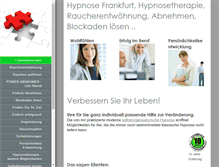 Tablet Screenshot of hypnosepraxis-karin-merz.de